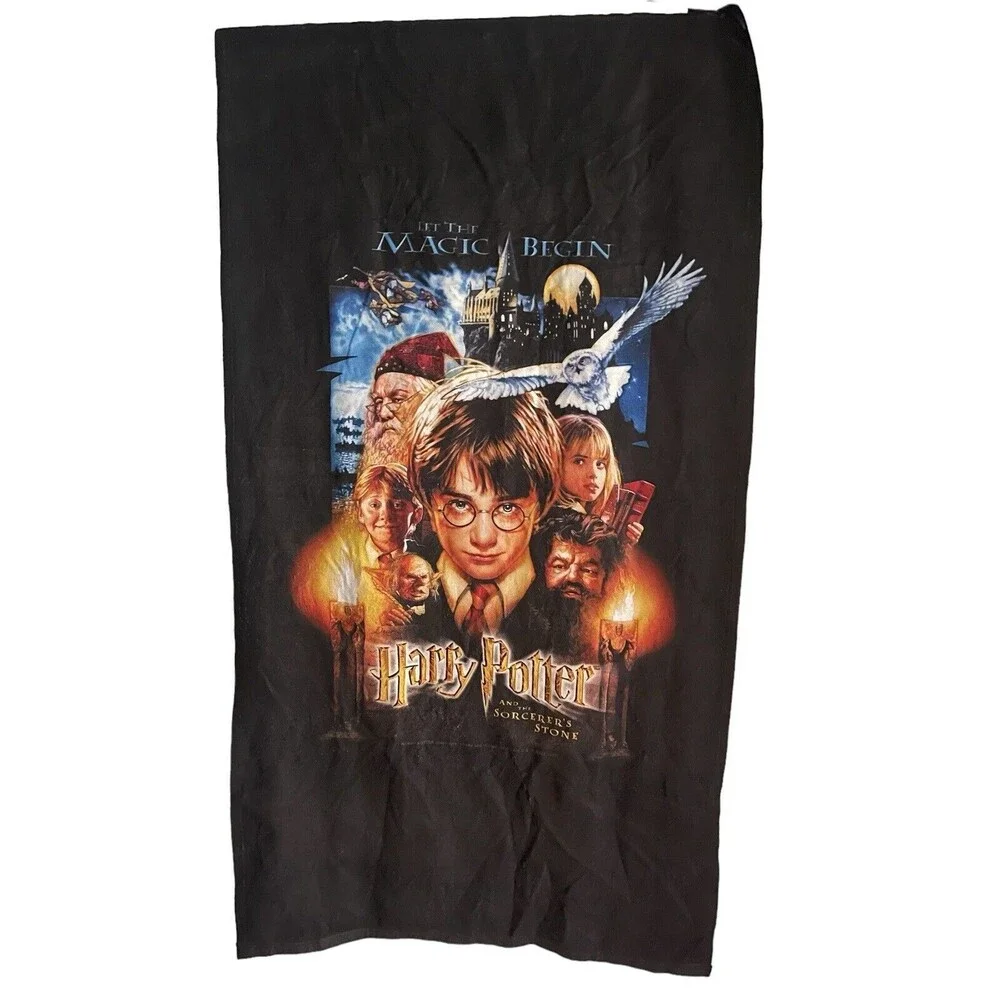 Harry Potter Movie Poster Silky Touch Super Soft Throw Blanket 55” X 30”